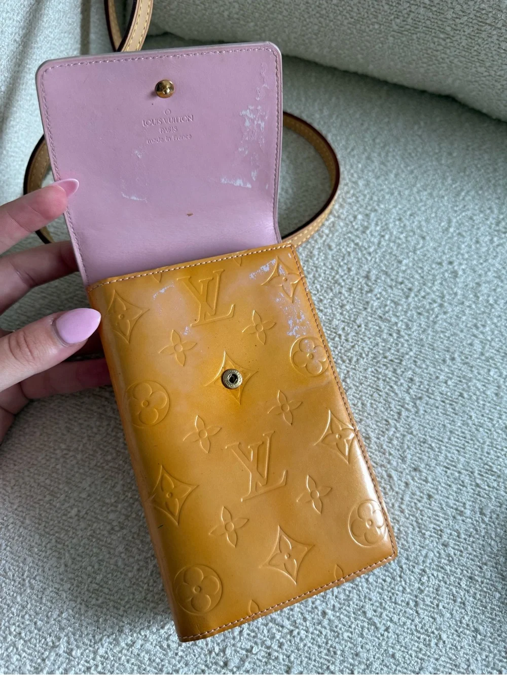 Louis Vuitton Long Walker Wallet with Crossbody Strap